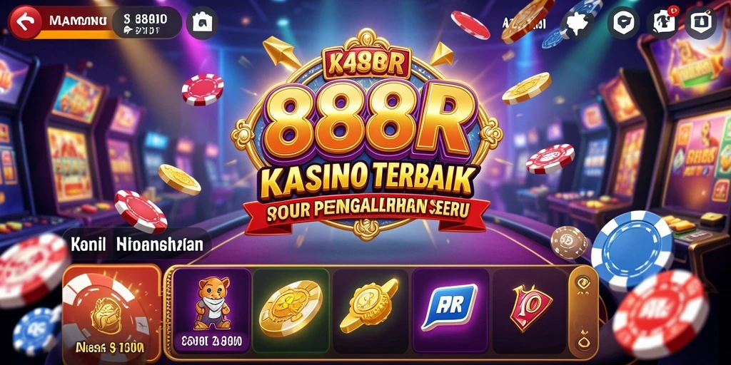 Tampilan menawan dari gameplay Kasino yang mendebarkan.