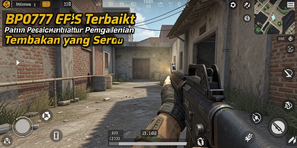 Tampilan gameplay seru dari BPO777 dengan pertempuran intens.