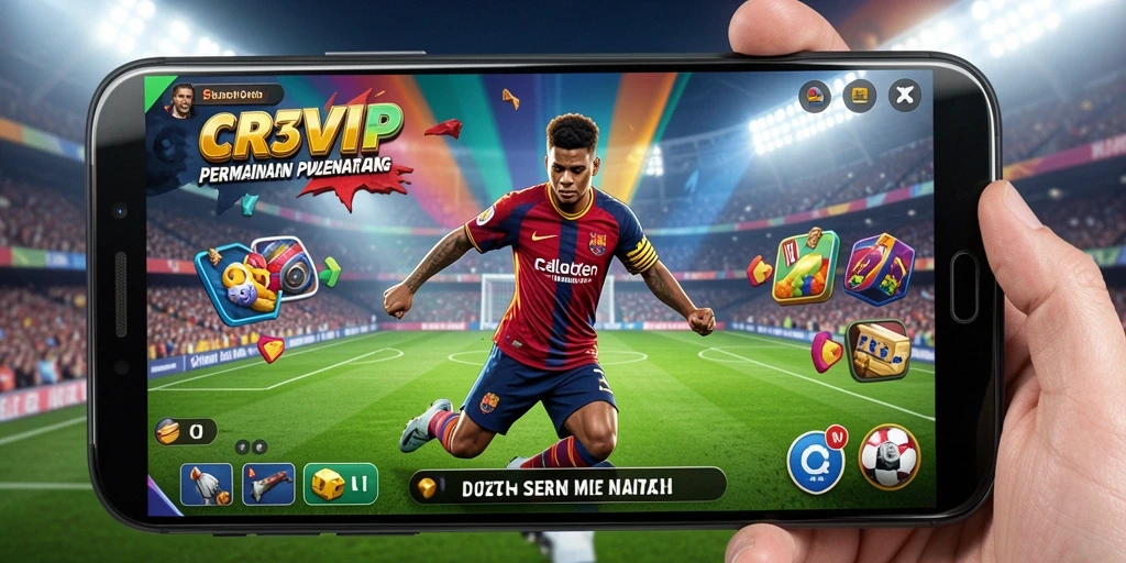 Tangkapan layar gameplay CR7VIP yang menampilkan teka-teki menarik.