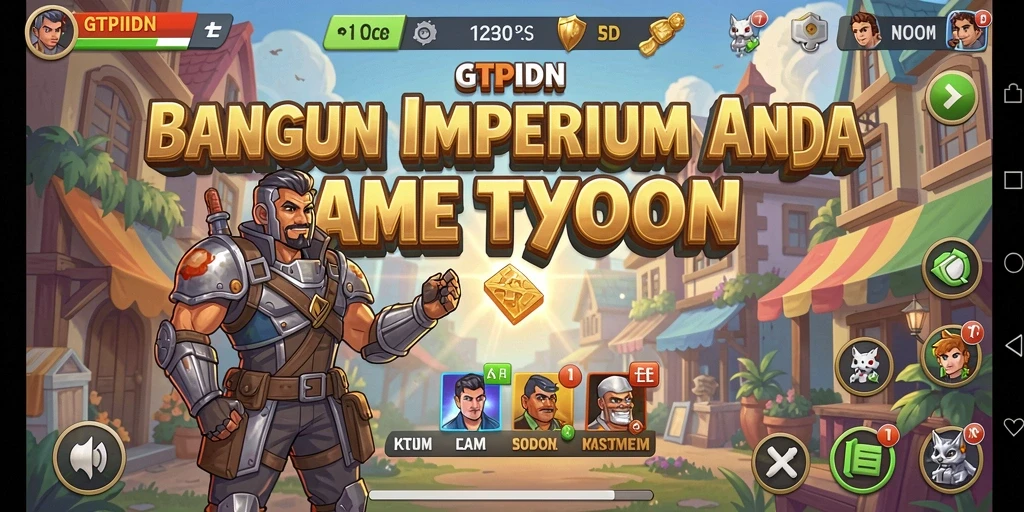 Tampilan gameplay GTPIDN yang menarik dan penuh tantangan.