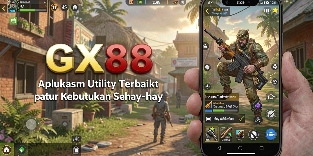Tampilan antarmuka GX88 yang intuitif dan menarik.