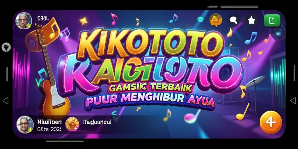 Tampilan gameplay seru saat bermain KIKOTOTO dengan teman.